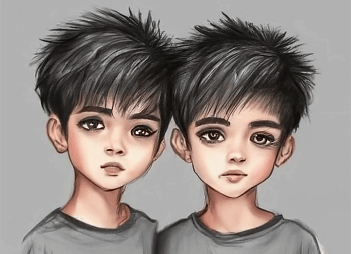 Lettura e ascolto intermediate in inglese: Twin&nbsp;Boys