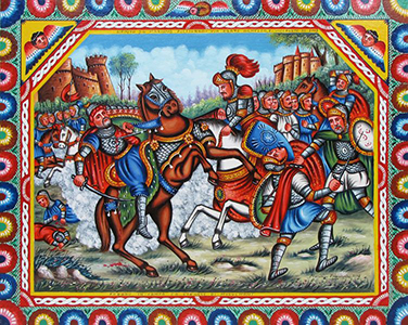 Lettura e ascolto intermediate in inglese: The Duel of Orlando and&nbsp;Rinaldo