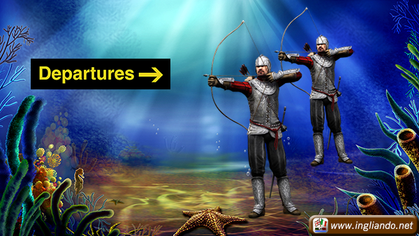 Humour inglese: Departures