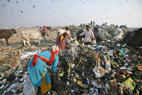 Lettura e ascolto intermediate in inglese: Is the solution to India’s waste problem in the&nbsp;bag?