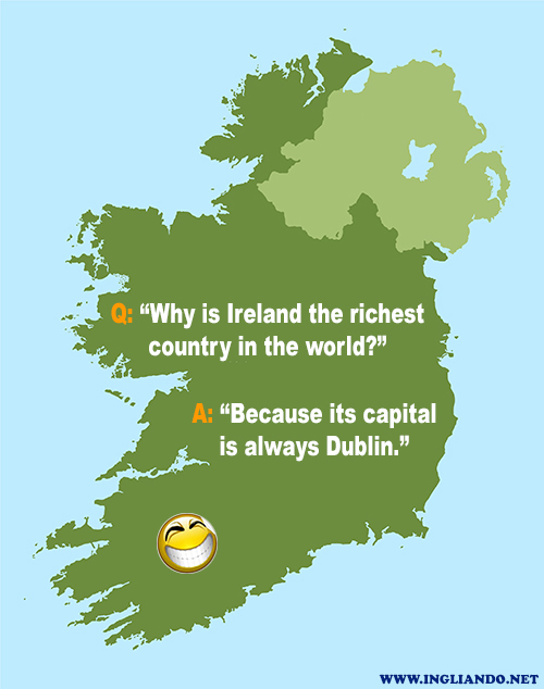Humour inglese: Dublin