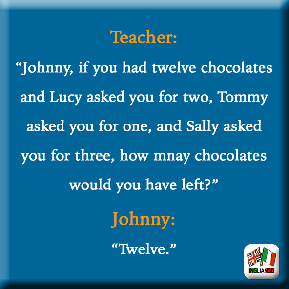 Humour inglese: Chocolates