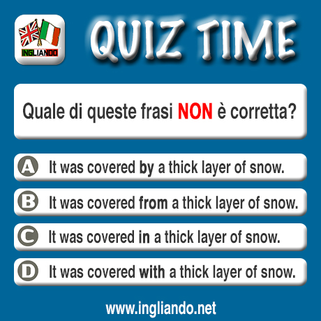 Quiz Time in inglese: intermediate exercise&nbsp;23