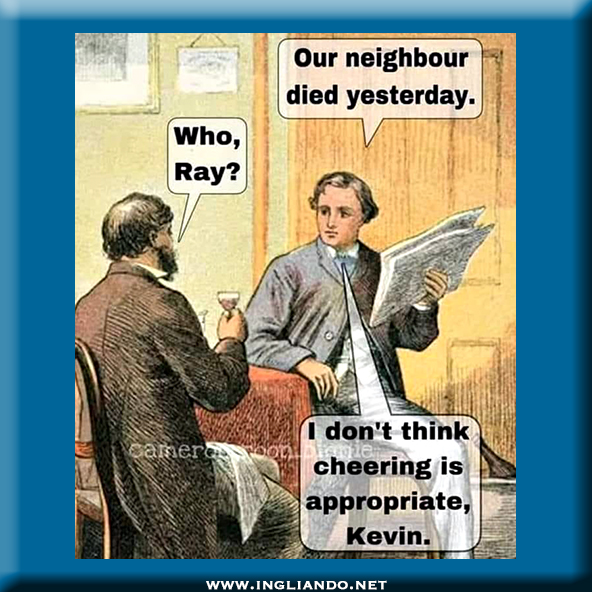 Humour inglese: Appropriate