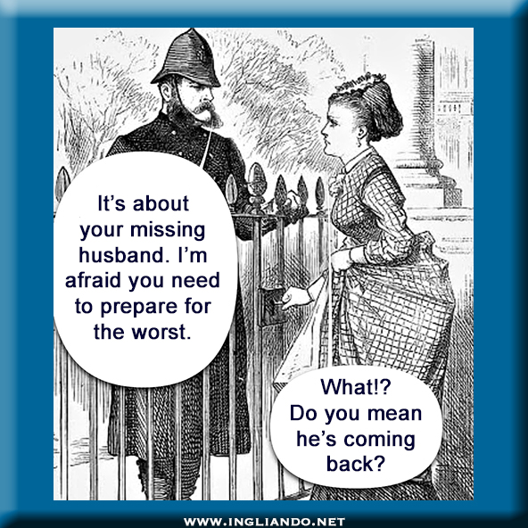 Humour inglese: Missing