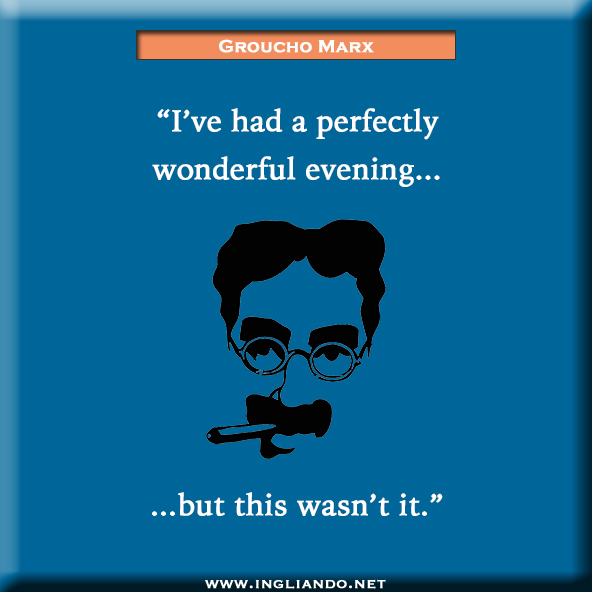 Citazioni e frasi significative in inglese: Wonderful&nbsp;evening