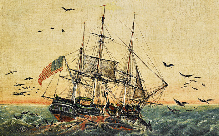 The Sinking of the Whaling Ship Essex – Ingliando